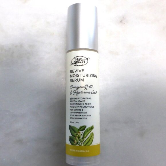 New! Pure Anada Revive Moisturizing Serum, Anti-aging Serum Natural Vegan Canada - Picture 1 of 5